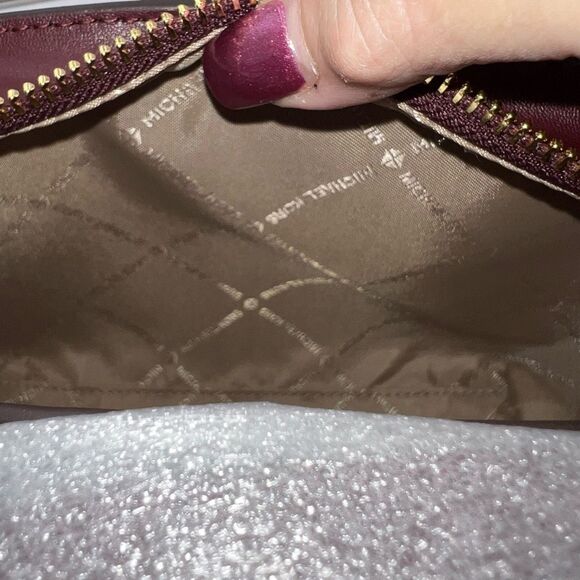 Michael Kors Red and Burgundy Women's Bag - Picture 12 of 12
